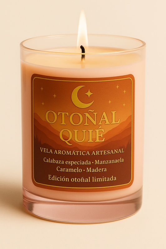 Otoñal Quié – Vela Aromática Artesanal (7 oz)